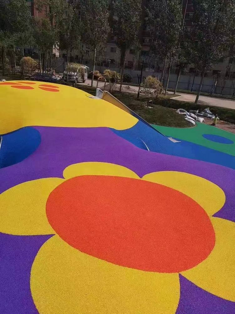 甘肃金昌玫瑰谷公园塑胶项目